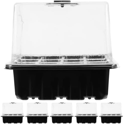 BESPORTBLE Multi Hole Plant Nursery Tray Set PVC Portable Outdoor Gardening by BESPORTBLE