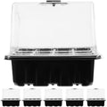 BESPORTBLE Multi Hole Plant Nursery Tray Set PVC Portable Outdoor Gardening by BESPORTBLE