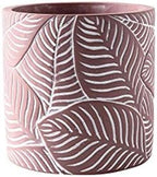 Plants Flower Pots Indoor Flower Plant Pots Modern Decorative Gardening Pot with Drainage Hole for All House Plants Flowers Herbs Cement Round Planter Gardening Pot (Color : Brass) by Unknown