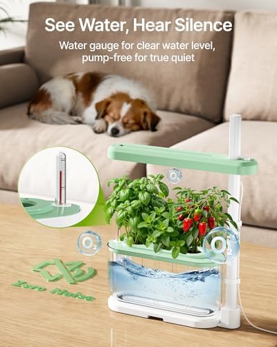 SUNCOZE Hydroponics Growing System Kit with 3 Pods for Beginners - Image 4