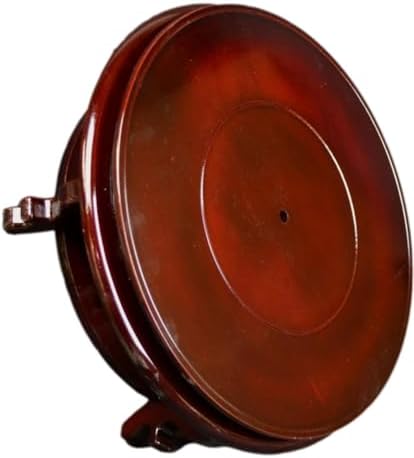 16" Wooden Fishbowl Display Stand for Vases and Planters - Image 4