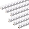Barrina T5 4FT LED Shop Light, 2200lm, 5000K Daylight White, 20W, 6 Pack by Barrina
