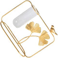 Xmas Nordic Ginkgo Leaf Glass Vase with Removable Tube Home Decor by OHPHCALL