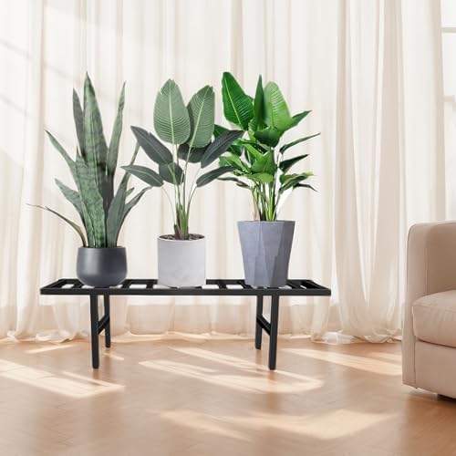 Plant Stand Indoor Outdoor, Heavy Duty Pedestal Stands 30''Lx9.8''Wx8''H - Image 6