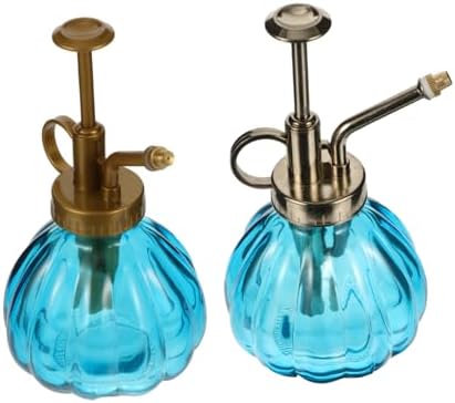 Vintage Glass Plant Mister Spray Bottle Set of 2 for Home Garden by Yardenfun