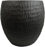Leaf Large Plant Pots, 43cm Inoke Grey Planter by Leaf