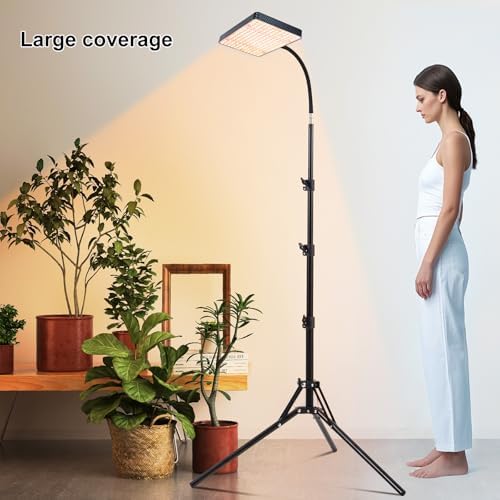 FECiDA High Output Tall Grow Lights for Indoor Plants with Stand and Timer - Image 3