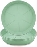 LWALRS Plant Saucer 14 Inch 4 Pack 6 8 10 12 14 16 18 20 25, Plastic Plant Trays for Pots，Extra-Deep Plant Water Dray Tray, Bird Bath Bowl, Heavy Flower Plant Saucers Indoors and Outdoor No Holes by MARYJANESPALACE