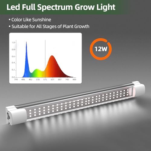 Plant Stand with Grow Lights, 5-Tier 48W 15.7"L x 11.8"W x 60.3"H - Image 7