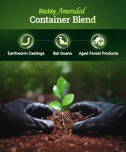 FoxFarm Happy Frog Potting Soil - Ready-to-Use Amended Container Blend with Soil Microbes, Earthworm Castings, Bat Guano, and Aged Forest Products for Indoor & Outdoor Plants - 12 Quart (2 Pack) - Image 3