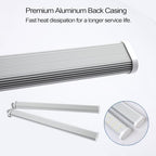 Standing LED Grow Light，Adjustable Dual Head T12 Bar Plant Light, White 6500K Full Spectrum Plant Grow Lamp on Stand for Indoor Plants Seed Starting, Seedlings, Veg, Flower - Image 6