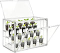 Mini Greenhouse Indoor with Magnetic Door,Tabletop Greenhouse by PEEKUP