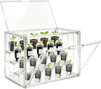 Mini Greenhouse Indoor with Magnetic Door,Tabletop Greenhouse by PEEKUP