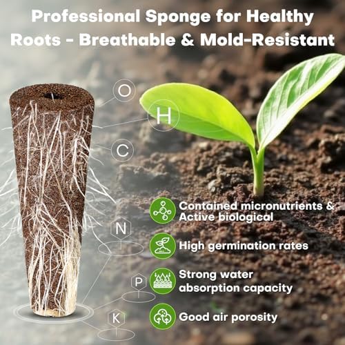 Ahopegarden Hydroponics Growing System with 240pcs Hydroponic Pods Kit - Image 7