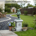 Garden Pedestal Stand for Statues, Classic Plinth Base Riser for Sculptures - Image 5