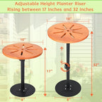 Plant Risers for Inside Pots,17-32" Adjustable Plant Inserts for Large Pots - Image 3