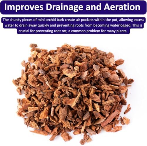 SuperMoss (23107) Orchid Potting Bark, 100% Natural White Fir Bark, 1/4", 1,560 Cu. in. - Image 2