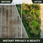 GreenSmart Premium Artificial Grass Wall Panels | Realistic Plant Greenery Privacy Panels | Decor for Fence, Garden, Patio & Balcony | Never Fade Indoor Outdoor Use (Tuscany) - Image 5