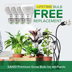 SANSI LED Grow Lights for Indoor Plants, 600W Full Spectrum Plant Light - Image 4