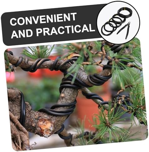 STOBOK Gardening Tool Kit Bonsai Training Wires Aluminum Branch Fixing Line Easy DIY for Unique Bonsai Shapes - Image 4