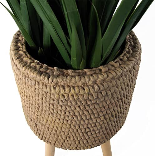 Leaf Large Planters Plant Pots, 53cm Woven fibreglass Composite - Image 7