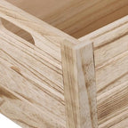 Wood Flower Pot Box Rustic Rectangular for Succulent Plants - Image 5