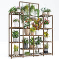 EnHomee Plant Stand. Storage 16-18 Pots, Sturdy & Stable, Adjustable Shelf by EnHomee