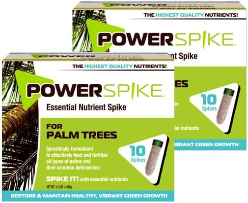 for Palm Trees, Palm Tree Fertilizer Spike. Essential Nutrient Spike specifically formulated to Effectively Feed and fertilize All Types of Palm Trees and Address Common Deficiencies. (20) by Unknown