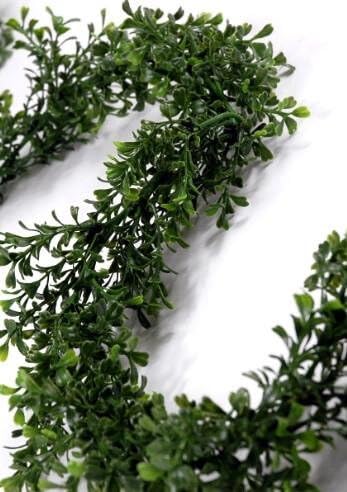 Richland Faux Boxwood Garland 9 Feet - Set of 6 Garlands by Richland
