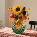 Starry Night Plant Pot - 6.8inch Unique Flower Pot - Image 6