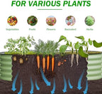 BPS 9-in-1 Metal Raised Garden Bed - Image 6