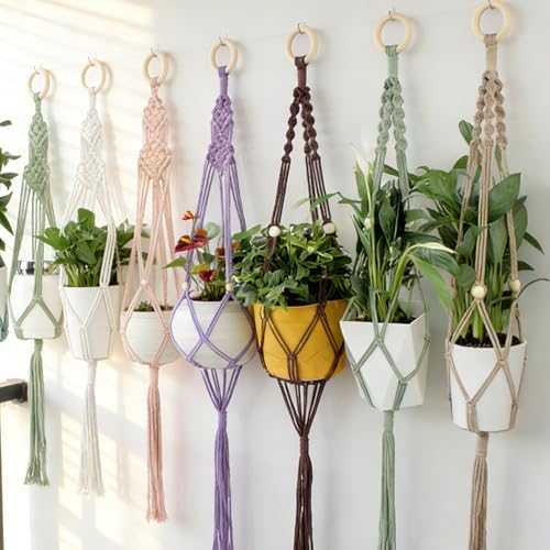 BUFANTL Macrame Kit for Beginners, 4‑in‑1 Plant Hanger DIY Craft Kit - Image 3