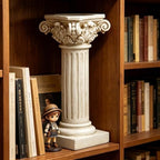 Greek Column Stand - Vintage Resin Design, Pedestal Figurine Decor, Roman Pillar Sculpture, Plant Candle Holder, Kitchen Dining Display, Garden Wedding Event, Party Decoration Accent ioving decorat - Image 3