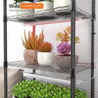 Plant shelf with grow light, 5-Tier 96W 23.2"L x 13.4"W x 61.4"H - Image 5
