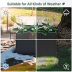 Metal Planter Box 30” x 12” x 16”, Tall Rectangle Planter Box - Image 6