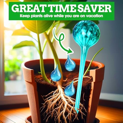 Besti Self-Watering Globes – 4-Pack Extra Large Watering Globes for Plants – Automatic Watering System for Potted Plants – Holds 380-400ml, Waters Plants Up to 2 Weeks (Set of 4 Extra Large) - Image 3