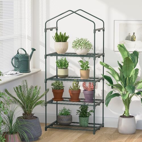 4-Tier Mini Greenhouse for Indoor Outdoor - Image 6