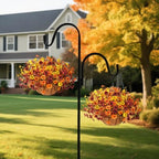 Artificial Fake Hanging Baskets Fall Flowers for Outdoors Decoration - Image 3