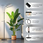 Kullsinss Tall Grow Lights for Indoor Plants with Stand, 2-Head 114 LEDs - Image 2