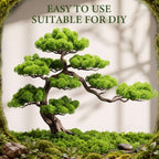 3.3 lb Artificial Moss for Crafts with Gloves -Decorative Light Green Fake Moss for Fairy Garden Planter Filler Wedding Centerpieces DIY Decorations and Indoor Decor - Image 6
