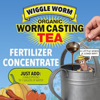 Wiggle Worm Pure Worm Castings Tea Liquid Fertilizer, 1 Gallon - Image 2