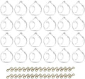 NUPTIO Hanging Glass Terrarium Globes with 2 Holes, 24 Pcs, 3.15 Inch by Nuptio