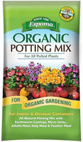 Espoma Organic Potting Soil Mix - All Natural Potting Mix for All Indoor & Outdoor Containers Including Herbs & Vegetables. for Organic Gardening, 16qt. Bag. Pack of 4 by Espoma