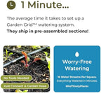 Garden Grid 4x8 | Garden Irrigation System for Raised Beds | Cornerless - Image 2