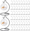 Tatuo 50 Pcs Ornament Display Stand Glass Ball Holder Hanger Stand by Tatuo