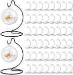 Tatuo 50 Pcs Ornament Display Stand Glass Ball Holder Hanger Stand by Tatuo