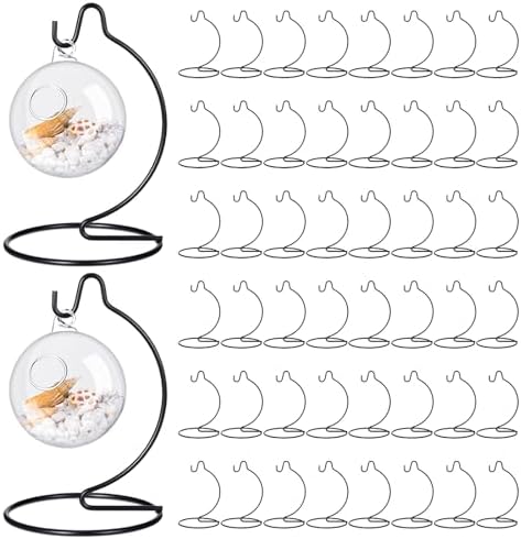 Tatuo 50 Pcs Ornament Display Stand Glass Ball Holder Hanger Stand by Tatuo