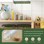 JIUYUE 40-Pack 1.35 oz (40ml) Glass Bottles & Test Tubes with Cork Stoppers - Image 3