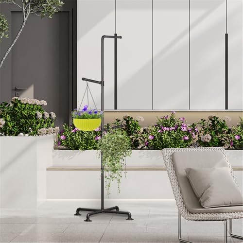 Plant Hanger Indoor,Corner Hanging Plant Stand,Heavy Duty Metal Hanging Plant Holder for Indoor Plants,Living Room,Balcony,Bedroom,Garden - Image 5