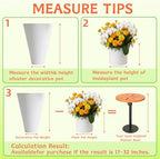 Plant Risers for Inside Pots,17-32" Adjustable Plant Inserts for Large Pots - Image 5